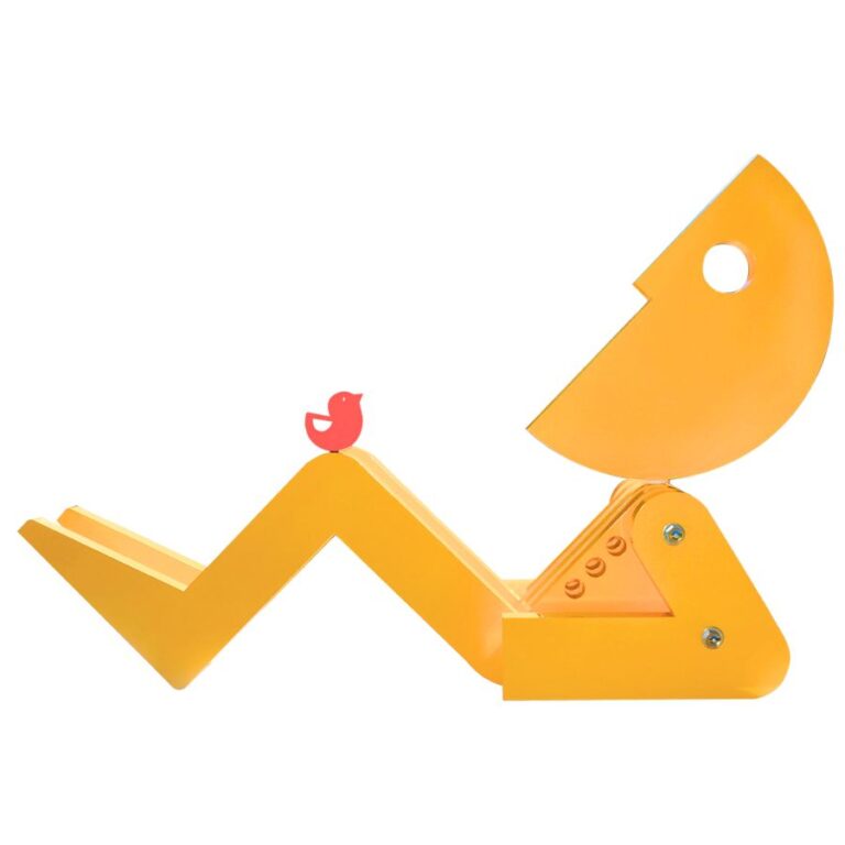 In the Park with Red Bird by Jorge Blanco