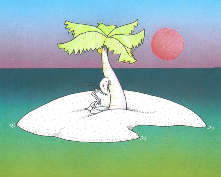 The Castaway by Jorge Blanco