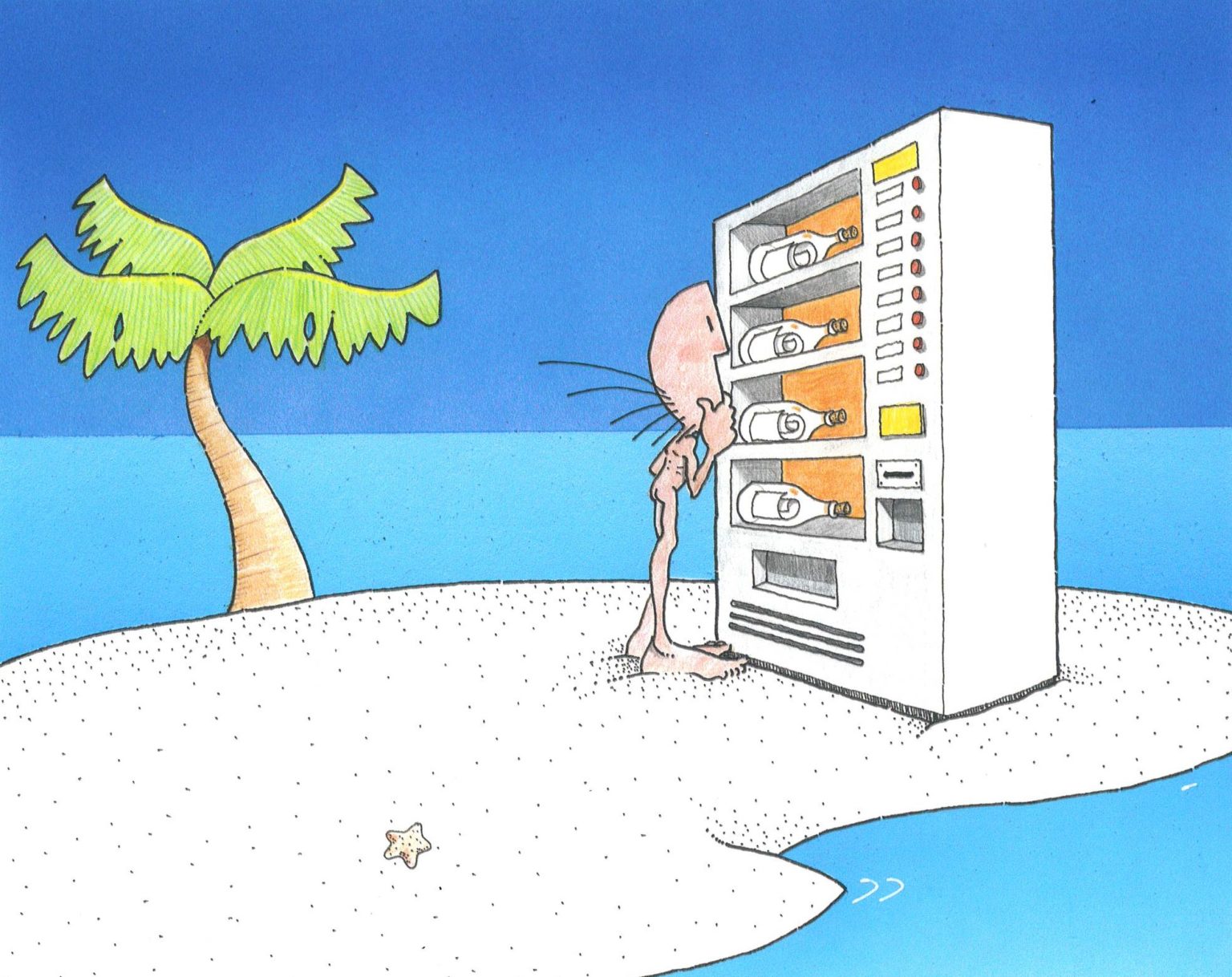 Castaway Series print by Jorge Blanco