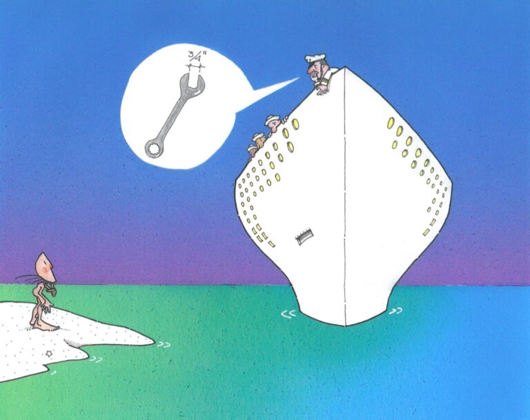 The Castaway by Jorge Blanco